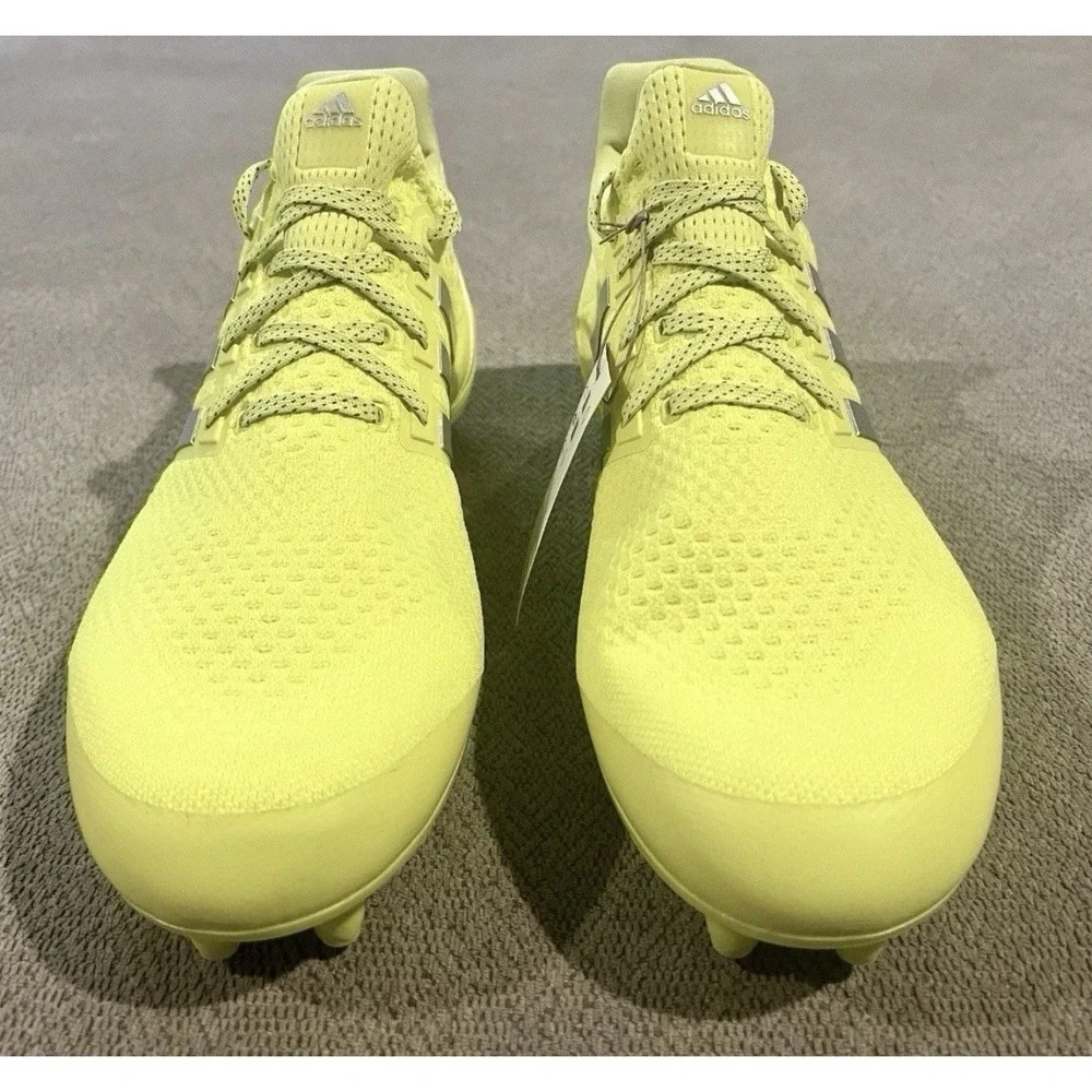 Men's Adidas UltraBoost Football Cleats Solar Yellow JP7413 US Size 11 New Rare